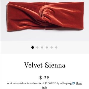 I’m With the Headband Velvet Sienna Turban